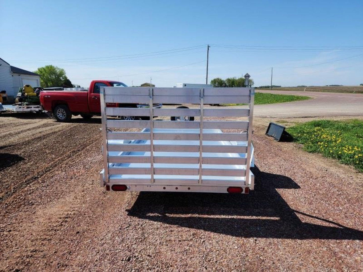 New 2024 Aluma 6810-STG Utility Trailer