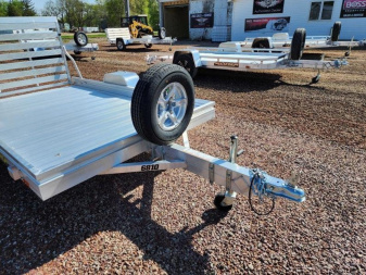 New 2024 Aluma 6810-STG Utility Trailer