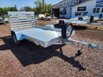New 2024 Aluma 6810-STG Utility Trailer