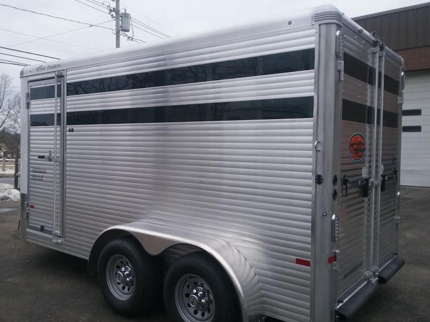 New 2024  Sundowner Trailers Stockman  2h &  3H Slant Combo BP Horse Trailer