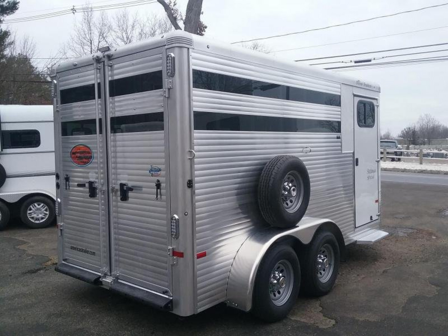 New 2024  Sundowner Trailers Stockman  2h &  3H Slant Combo BP Horse Trailer