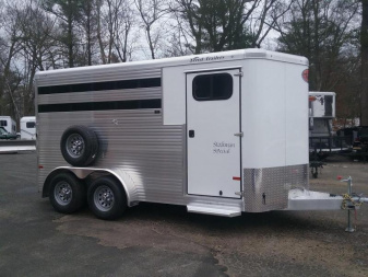 New 2024  Sundowner Trailers Stockman  2h &  3H Slant Combo BP Horse Trailer