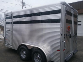 New 2024  Sundowner Trailers Stockman  2h &  3H Slant Combo BP Horse Trailer