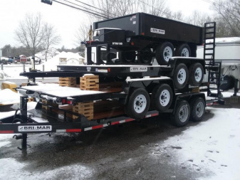 New 2023 Bwise Equipment Utility Lawn Trailers