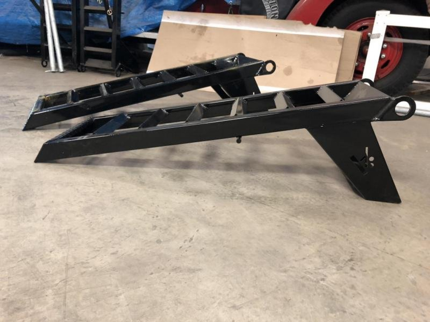New NEW Landscape ramp; Equiptment Ramps / Aluminum Toolbox