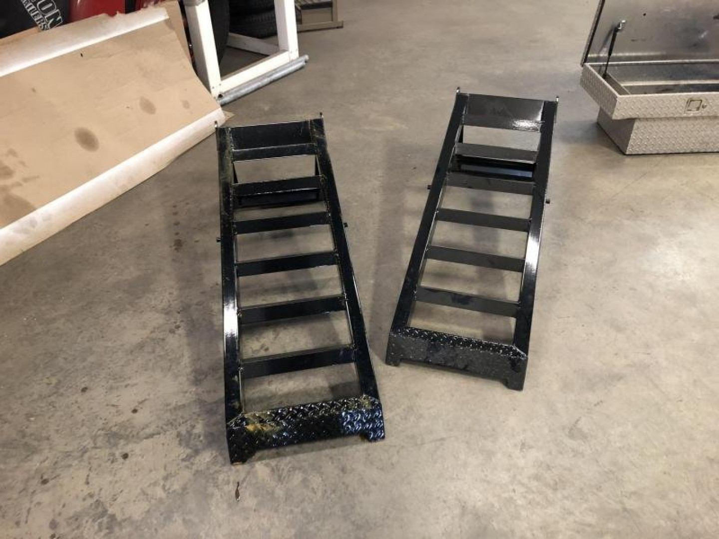 New NEW Landscape ramp; Equiptment Ramps / Aluminum Toolbox