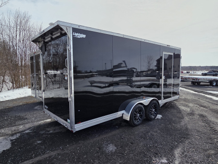 Consignment 2025 LIGHTNING TRAILERS 7'x23' Inline Snowmobile Trailer