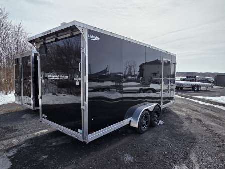 Consignment 2025 LIGHTNING TRAILERS 7'x23' Inline Snowmobile Trailer
