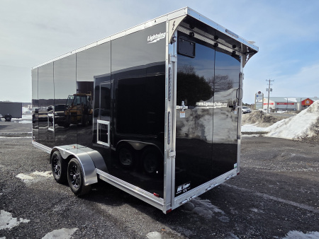 Consignment 2025 LIGHTNING TRAILERS 7'x23' Inline Snowmobile Trailer