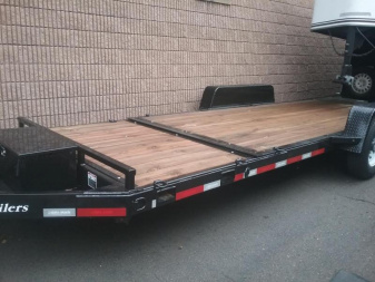 New 2023 BWISE Ht18-12Tilt Equipment Trailer