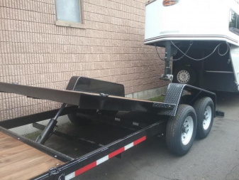 New 2023 BWISE Ht18-12Tilt Equipment Trailer