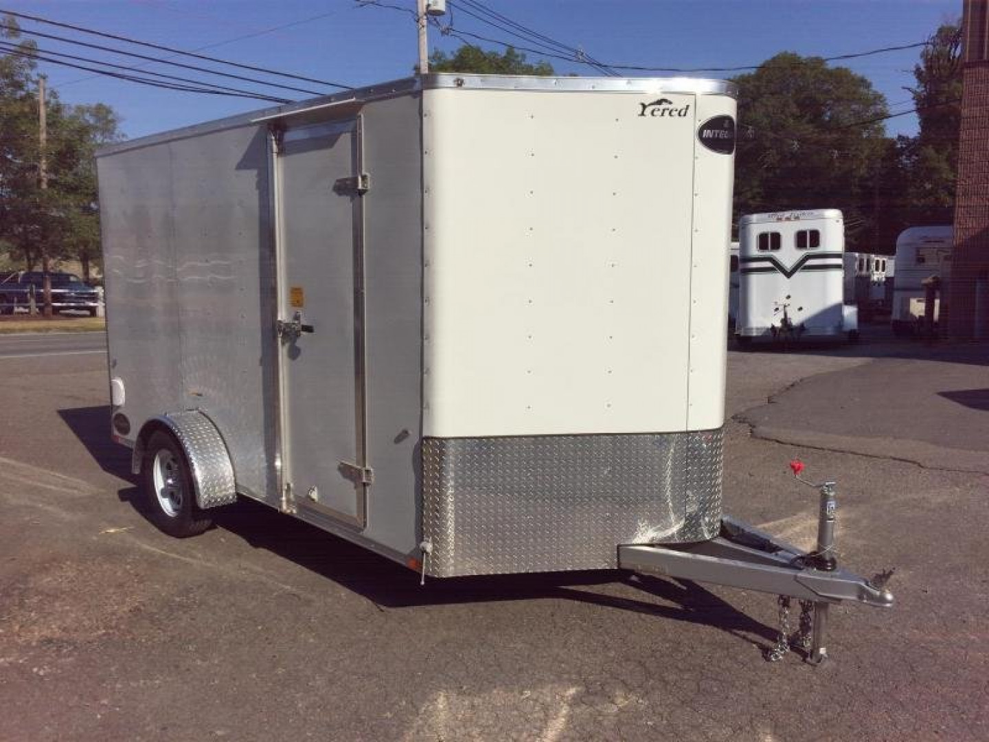 New iTi Cargo Trailers Enclosed Bike Trailer 7x12 Motorcycle Trailer