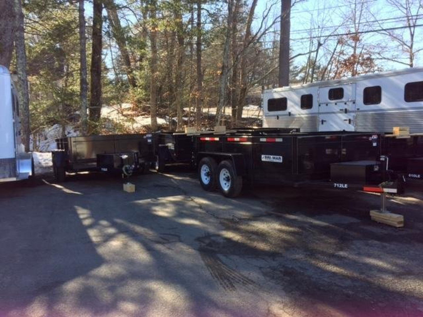 New 2023 BWISE Hydraulic Dump Trailer