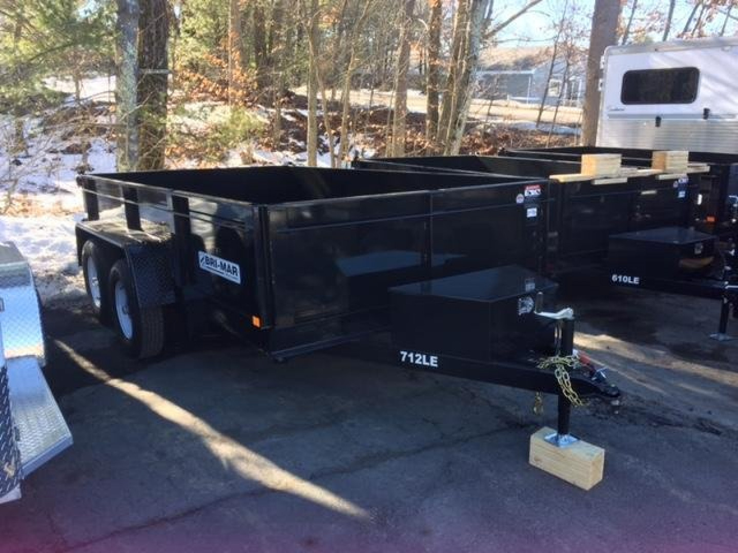 New 2023 BWISE Hydraulic Dump Trailer