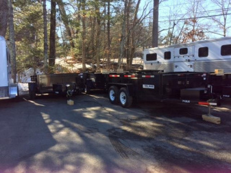 New 2023 BWISE Hydraulic Dump Trailer