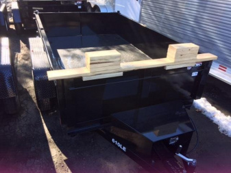 New 2023 BWISE Hydraulic Dump Trailer