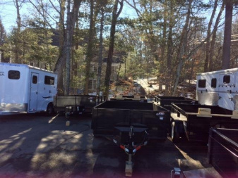 New 2023 BWISE Hydraulic Dump Trailer