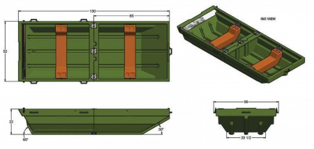 New 2018 Tetra-pod On Road Trailer/Boat