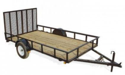 New 2022 BWISE 6x12  Utility Trailer