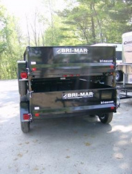 New 2023 BWISE DT 6 x 10 LP-LE Dump Trailer