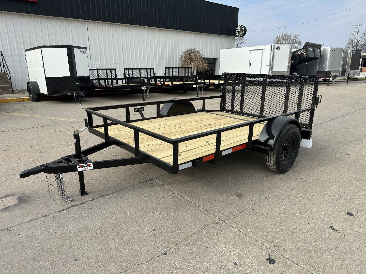 New 2026 KL Trailers KL MANUFACTURING 76x10 Utility Trailer