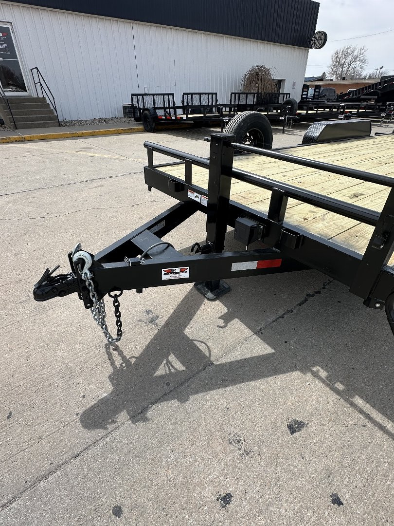 New 2025 Stag Trailers 20' 14K FLAT BED Equipment Trailer