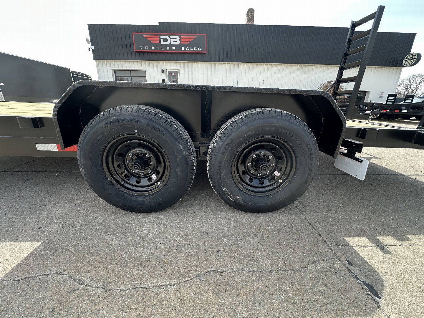 New 2025 Stag Trailers 20' 14K FLAT BED Equipment Trailer