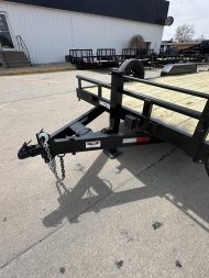 New 2025 Stag Trailers 20' 14K FLAT BED Equipment Trailer