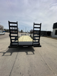 New 2025 Stag Trailers 20' 14K FLAT BED Equipment Trailer