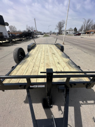 New 2025 Stag Trailers 20' 14K FLAT BED Equipment Trailer