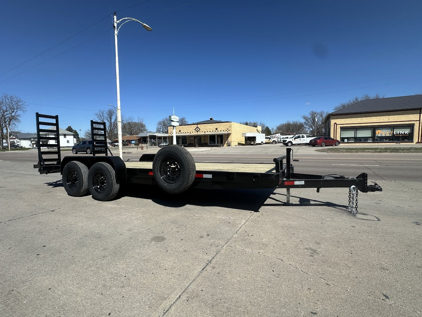 New 2025 Stag Trailers 20' 12K FLAT BED Equipment Trailer