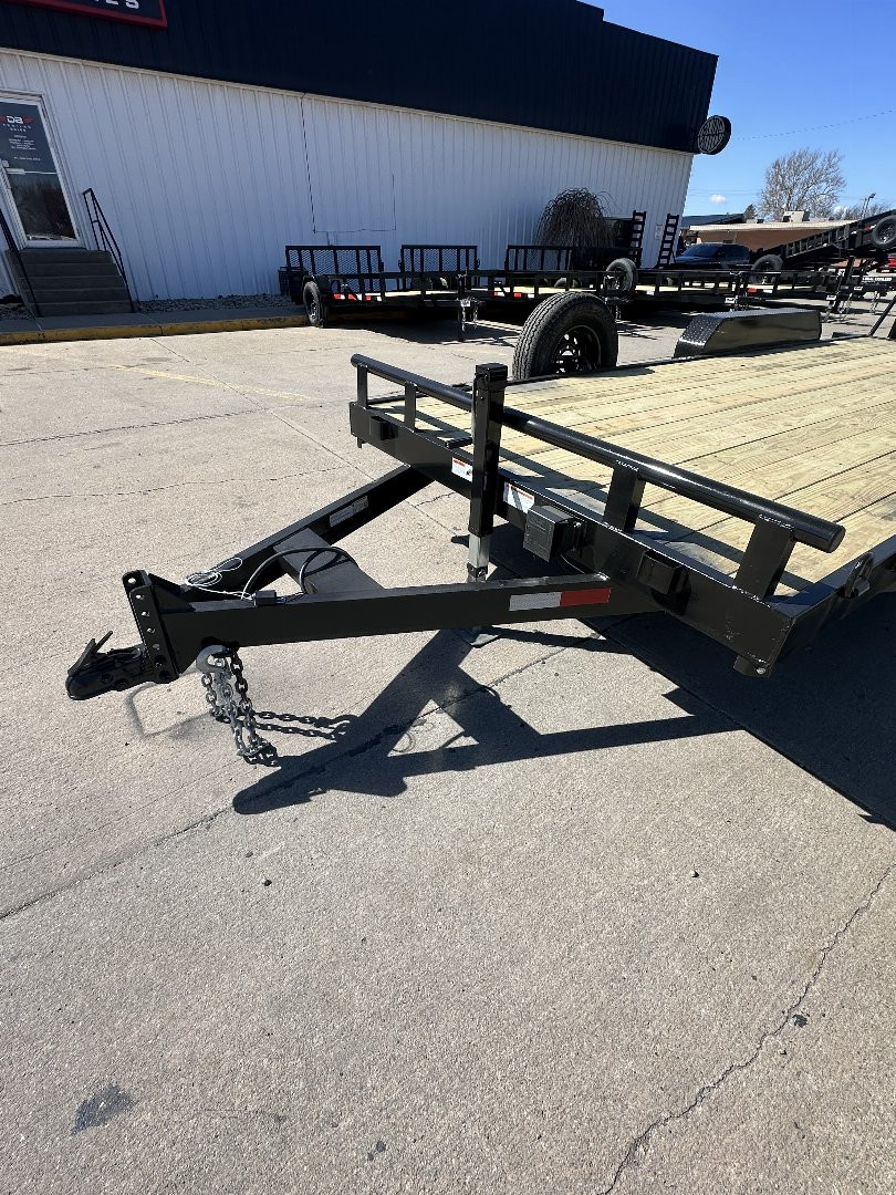 New 2025 Stag Trailers 20' 12K FLAT BED Equipment Trailer