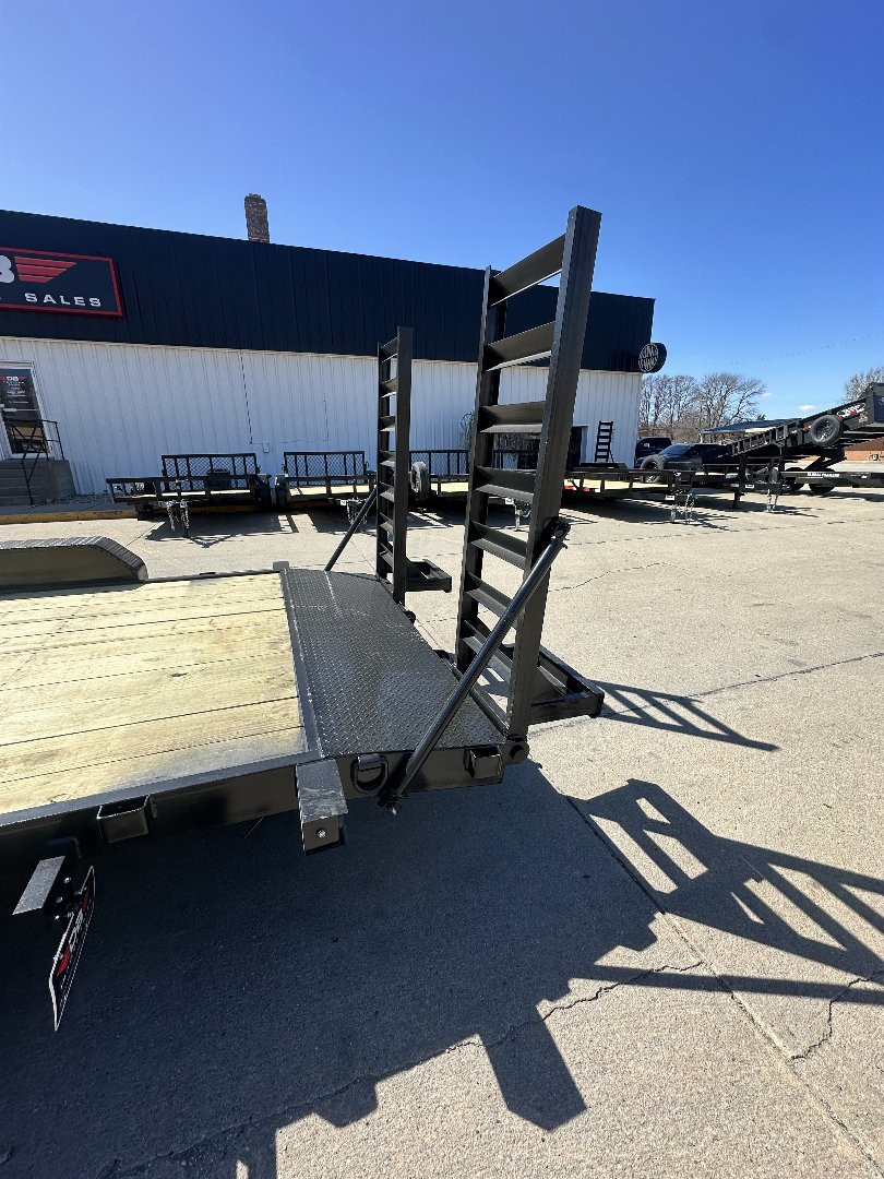 New 2025 Stag Trailers 20' 12K FLAT BED Equipment Trailer
