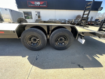 New 2025 Stag Trailers 20' 12K FLAT BED Equipment Trailer