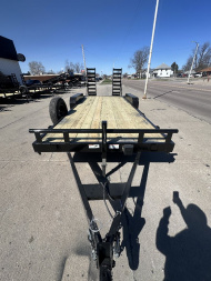 New 2025 Stag Trailers 20' 12K FLAT BED Equipment Trailer