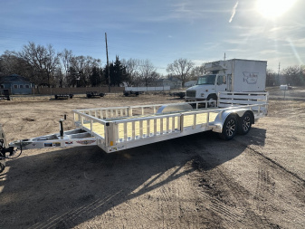 New 2025 H&H Trailers H8220TRSAV-070 Utility Trailer 82X20