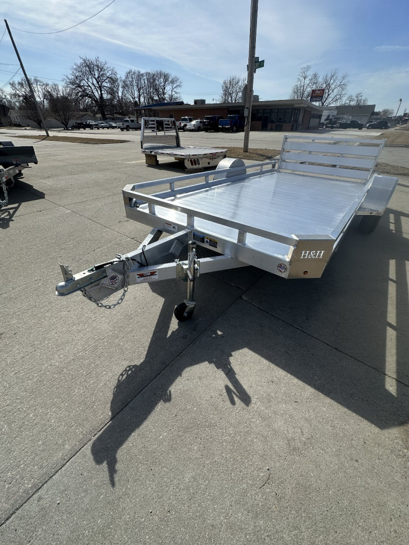 New 2025 H&H Trailers 78X14 LOW SIDE UTILITY Utility Trailer