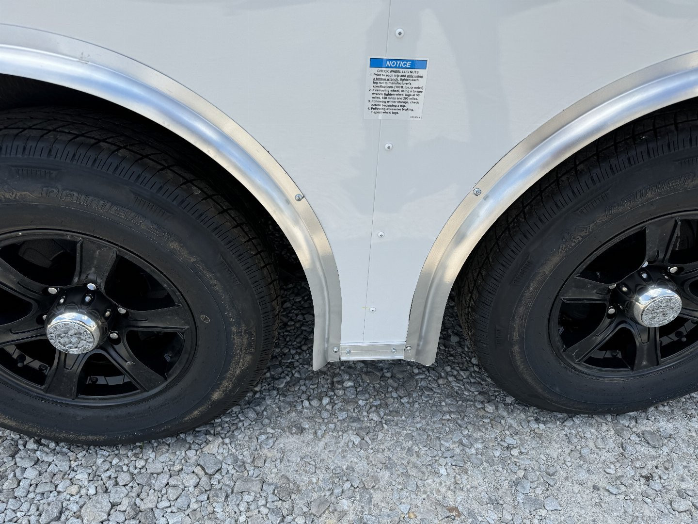 New 2025 CARGO MATE EHW8520TA3 Cargo / Enclosed Trailer 102X20 TA RAMP DOOR (GVW:9800) WHITE