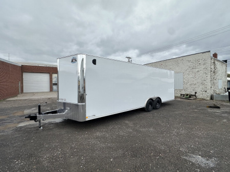 New 2026 R&M Manufacturing Big Horn 8.5X24X84 10K CONTRACTOR Cargo Trailer