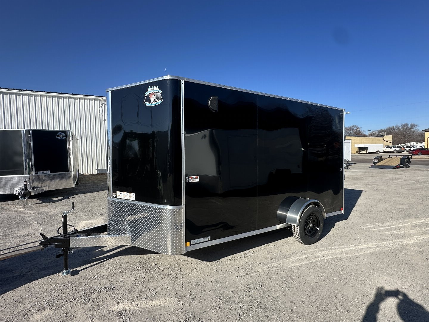 New 2025 R&M Manufacturing Big Horn 7x12x78SA Cargo / Enclosed Trailer