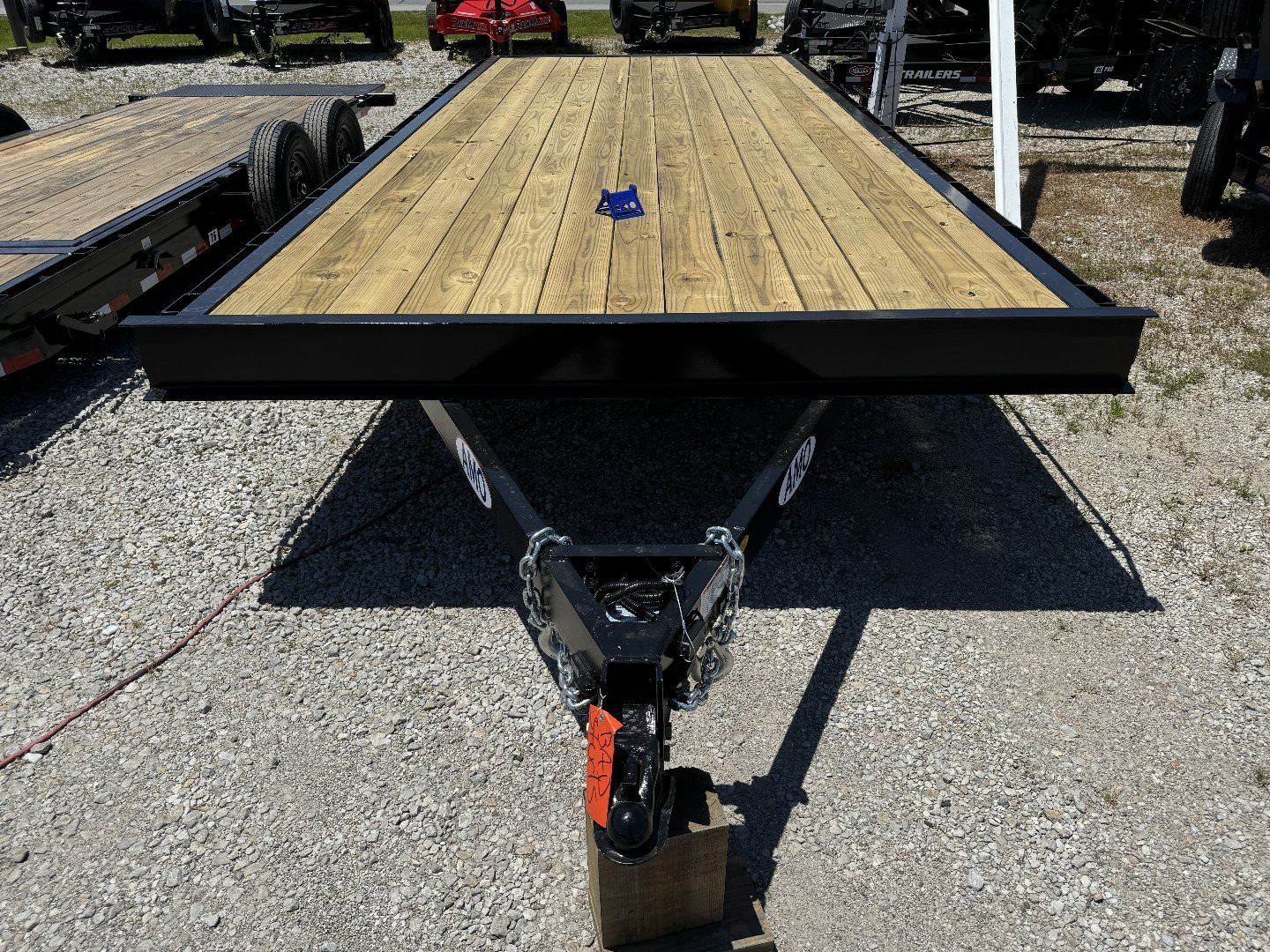 New 2024 AMO UC202 Deckover Trailer 96X20 TA NO RAMPS (GVW:9990)