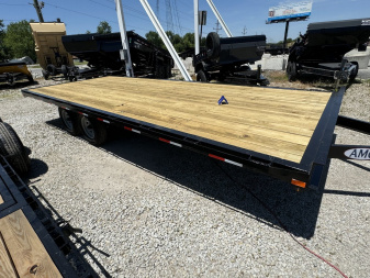 New 2024 AMO UC202 Deckover Trailer 96X20 TA NO RAMPS (GVW:9990)