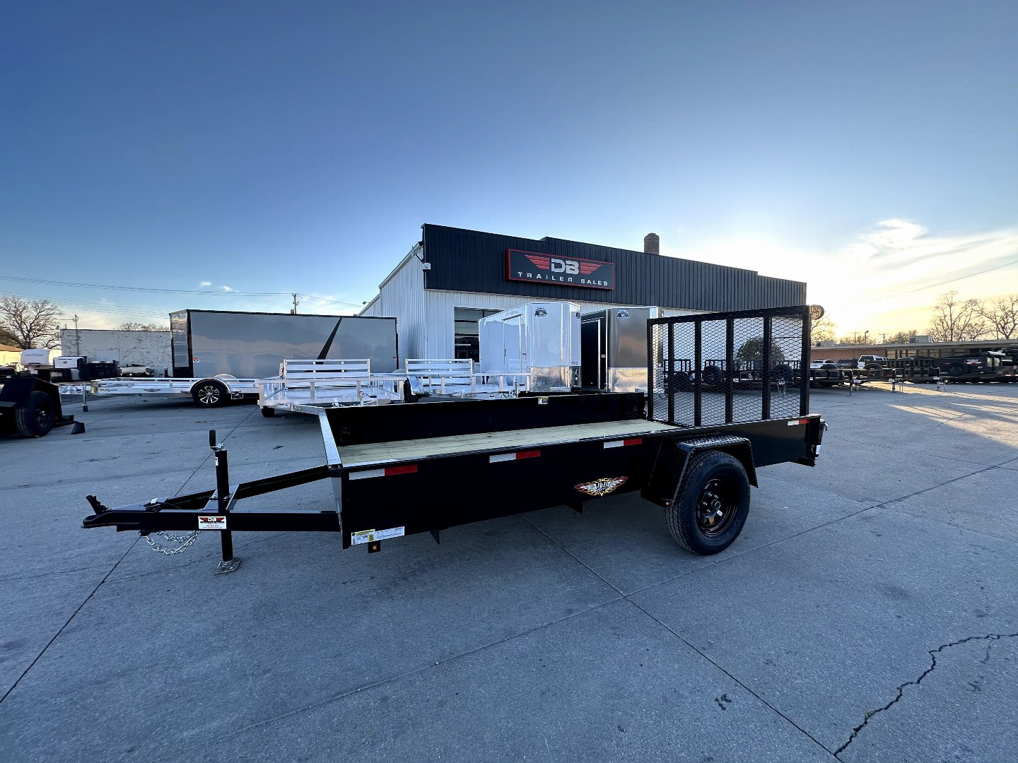 New 2025 H&H Trailers 76X12 SOLID SIDE UTILITY Utility Trailer