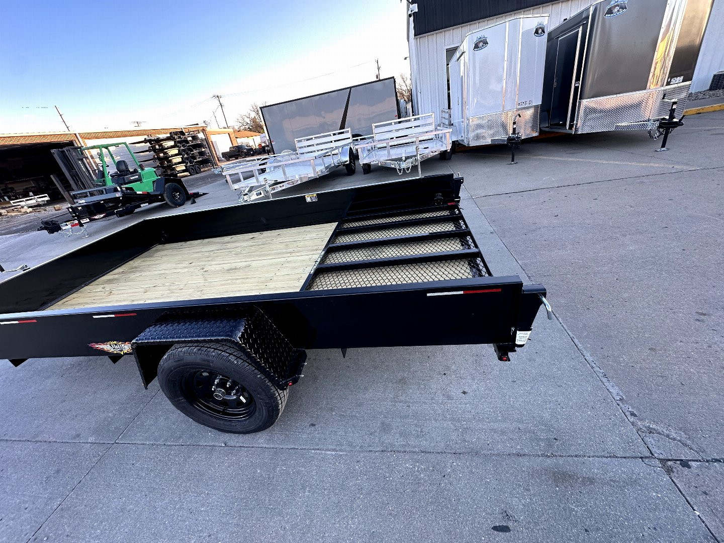 New 2025 H&H Trailers 76X12 SOLID SIDE UTILITY Utility Trailer