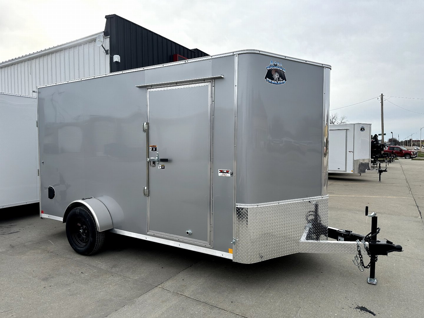 New 2025 R&M Manufacturing Big Horn 7x12x78SA Cargo / Enclosed Trailer