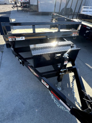 New 2025 H and H Trailer 62X10 Tilt Scissor Equipment Trailer