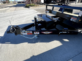 New 2025 H and H Trailer 62X10 Tilt Scissor Equipment Trailer