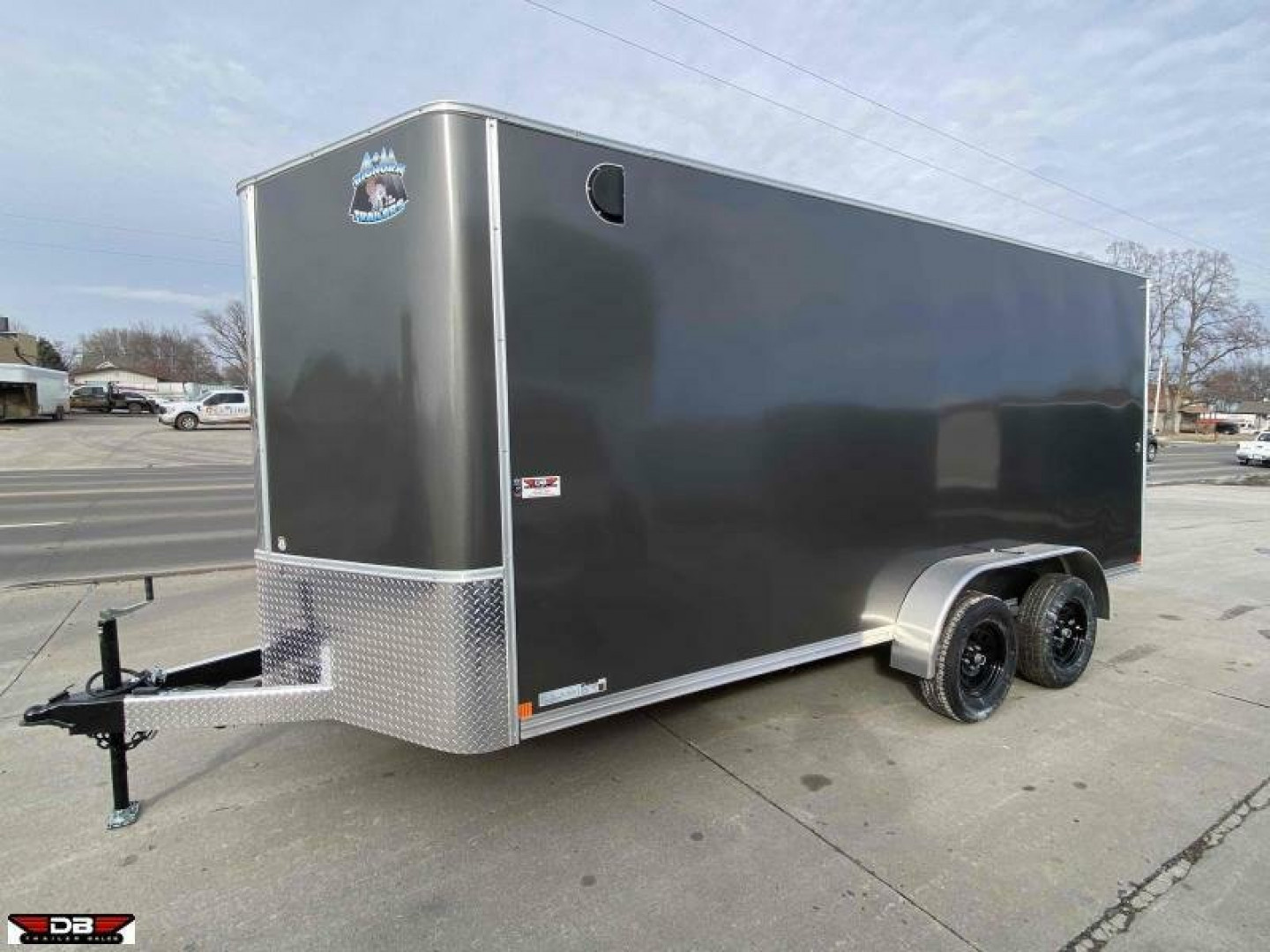 New 2026 R&M MANUFACTURING Big Horn 7x16x78 Standard Cargo Trailer