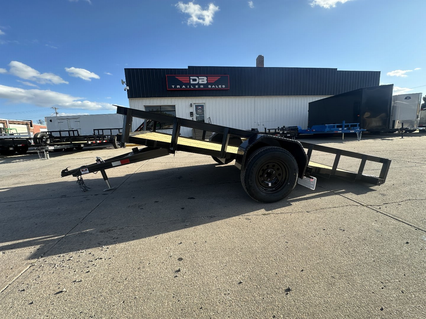 New 2025 STAG TRAILERS 12' TILT Utility Trailer