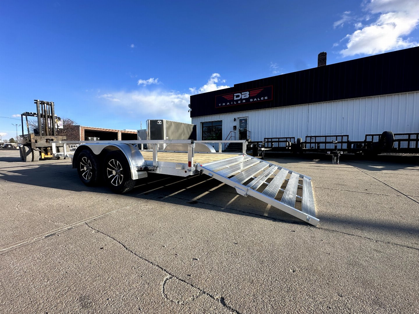 New 2025 H&H Trailers H8214TRSA-070 Utility Trailer